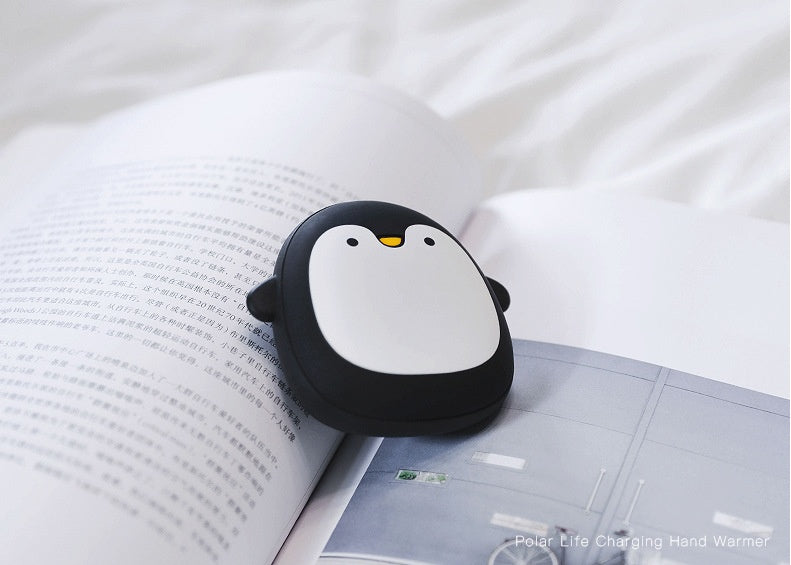 Cute Cartoon Penguin Polar Bear Electric Hand Warmers USB Rechargeable Double-Side Heating Pocket Power Bank Warmer Cute Cartoon Penguin Polar Bear Electric Hand Warmers USB Rechargeable Double-Side Heating Pocket Power Bank Warmer